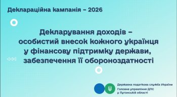 Гайд "Декларування доходів - конституційний обов'язок громадянина"