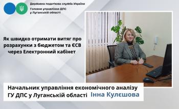 Як швидко отримати витяг про розрахунки з бюджетом та ЄСВ через Електронний кабінет