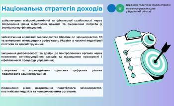 Основа Національної стратегії доходів