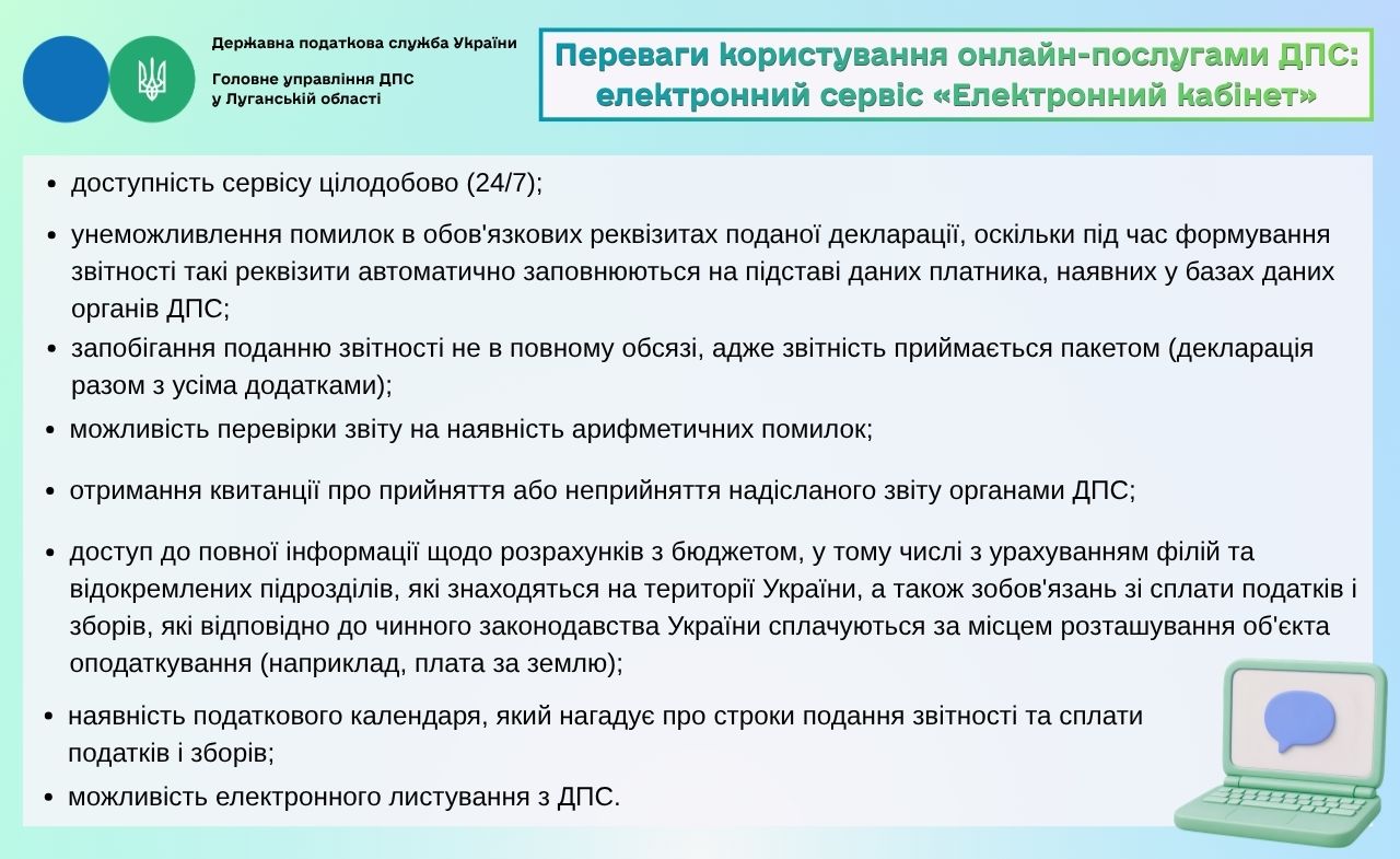 Сервіс "Електронний кабінет"