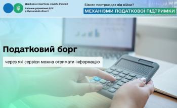 Податковий борг: через які сервіси можна отримати інформацію