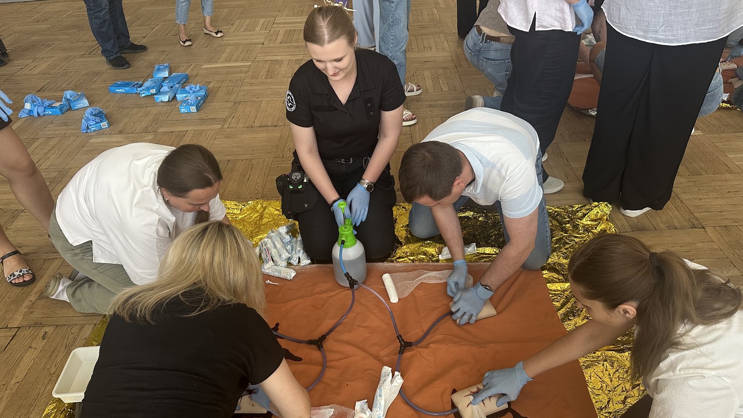 Працівники ДПС вдосконалили навички домедичної допомоги під час практичного тренінгу