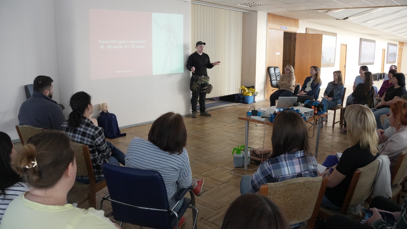 У ДПС провели тренінг із домедичної допомоги: навички, які в умовах війни можуть врятувати життя. Фото № 2/1