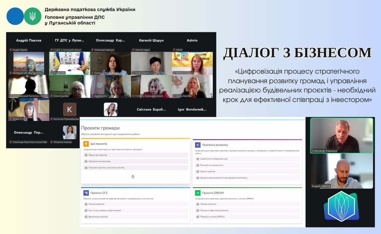 Онлайн-діалог із бізнесом: фокус на цифровізацію та роботу з інвесторами. Фото № 1/0
