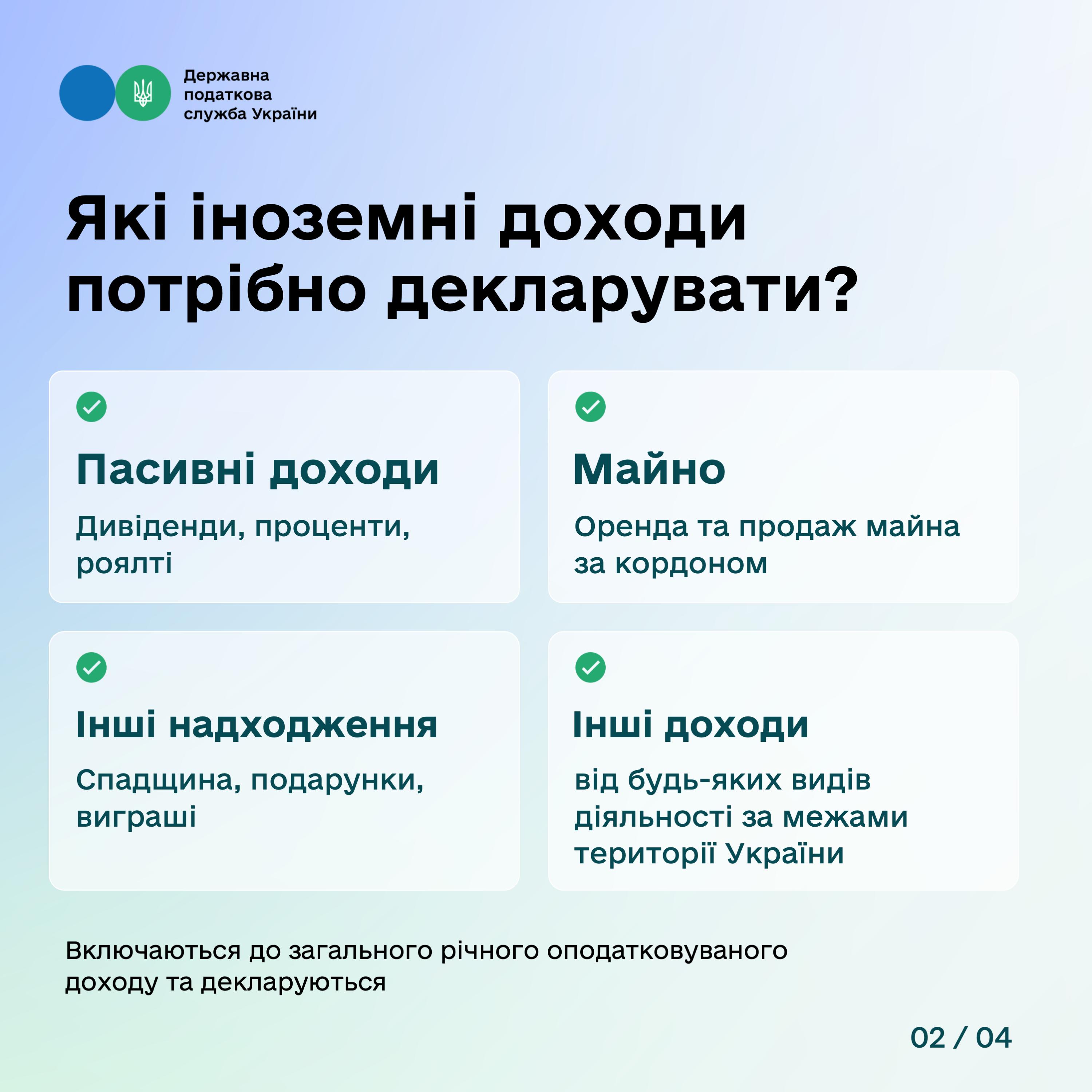 Отримуєте доходи з-за кордону? Що потрібно знати про їх декларування та оподаткування. Фото № 2/1